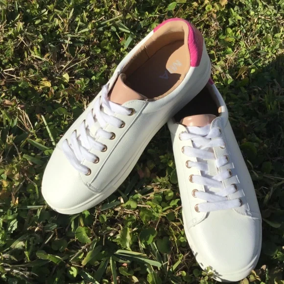 MIA women’s lace up tennis shoes sneakers size 11M style NEVA. White. - Picture 2 of 7